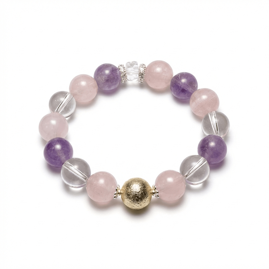 natural-rose-quartz-amethyst-capricorn-zodiac-bracelet-ambition