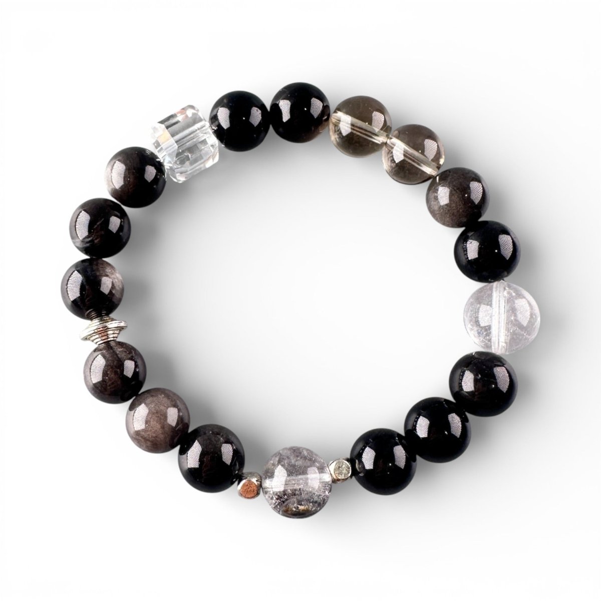natural-silver-obsidian-herkimer-diamond-bracelet-eclipse-guardian-protection