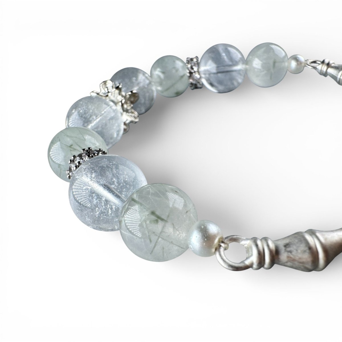 genuine-green-rutile-needles-silver-butterfly-charm-close-up