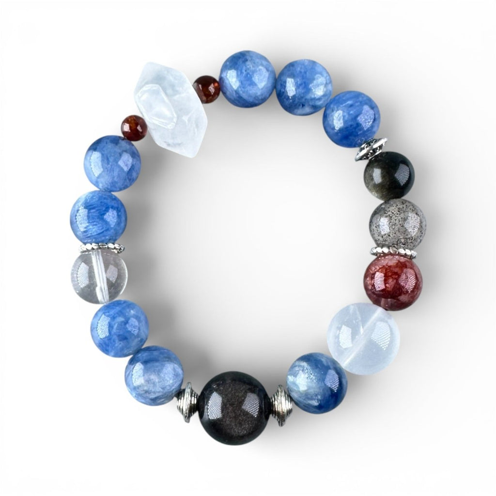 natural-kyanite-garnet-obsidian-mixed-bracelet-cosmic-equinox-balance