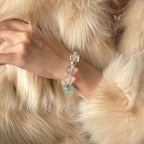 wearing-large-bead-green-fluorite-bracelet-for-focus