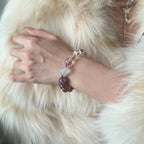 wearing-large-bead-milky-quartz-bracelet-for-emotional-calm