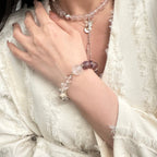 wearing-large-bead-milky-quartz-bracelet-for-emotional-calm