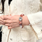 wearing-earthy-tone-moonstone-bracelet-for-inner-peace