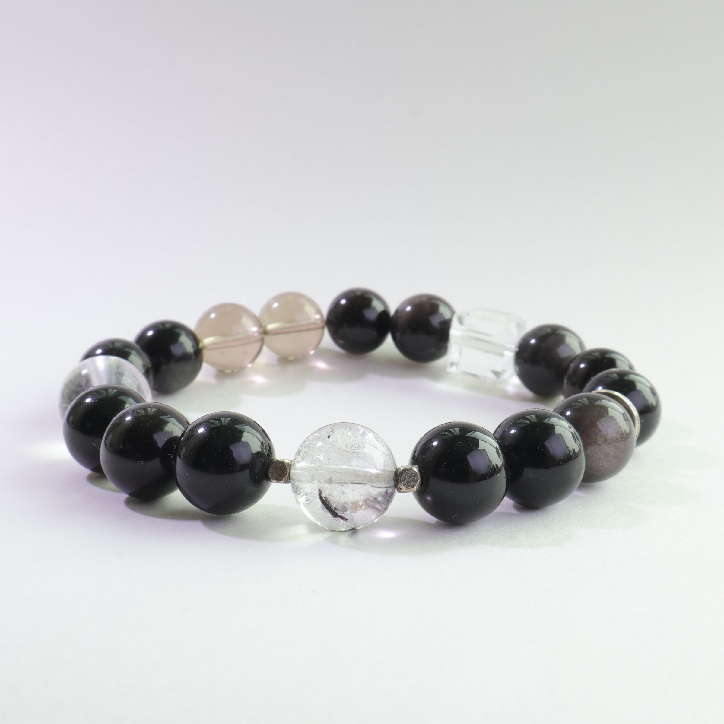 natural-silver-obsidian-herkimer-diamond-bracelet-eclipse-guardian-protection