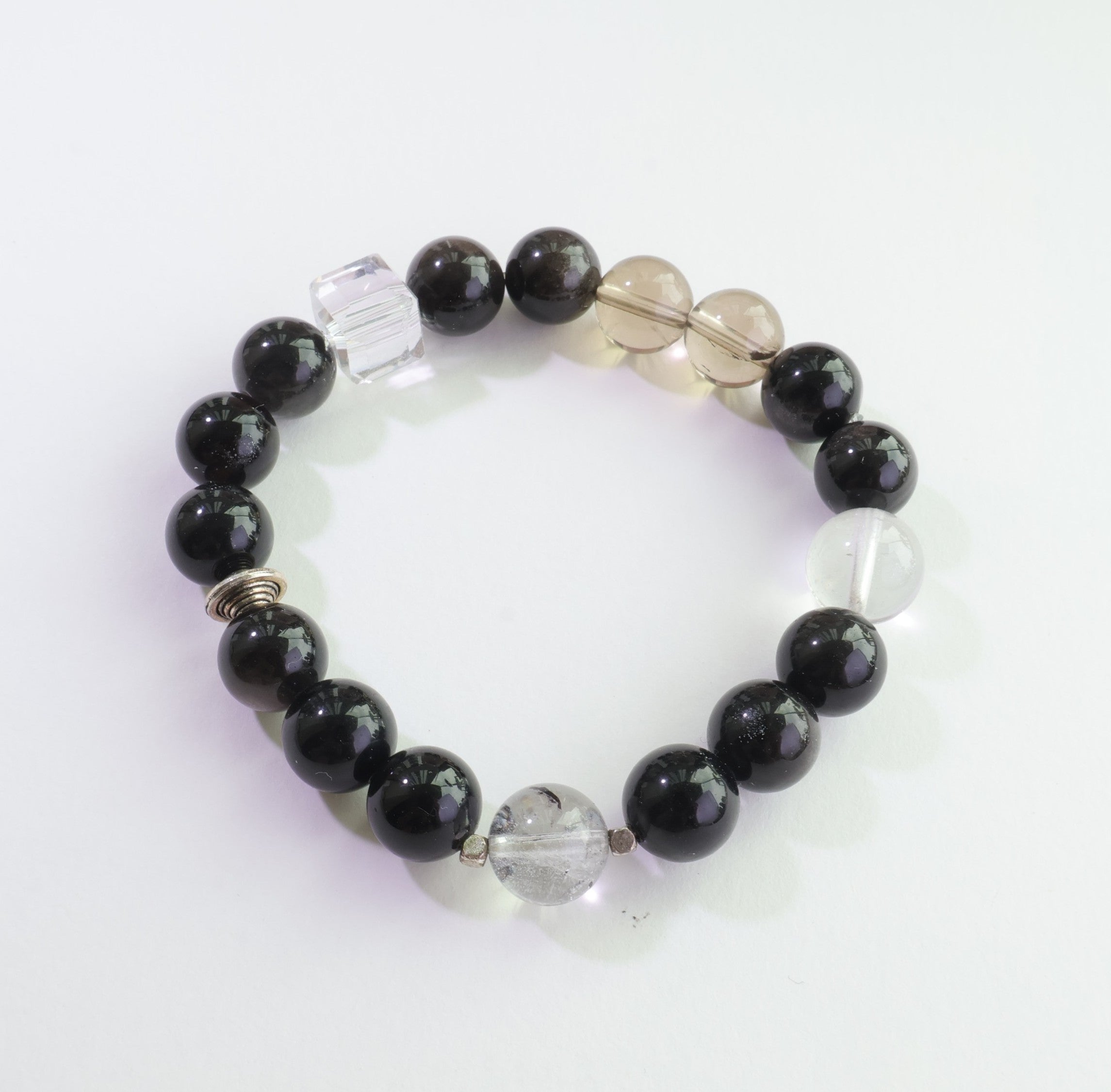 natural-silver-obsidian-herkimer-diamond-bracelet-eclipse-guardian-protection